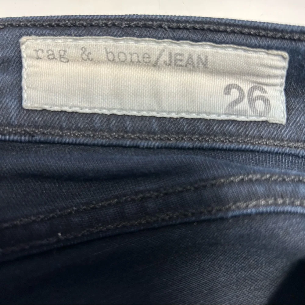 Rag & Bone Coal with Holes Women’s Skinny Jeans. Size 26 - Picture 9 of 16